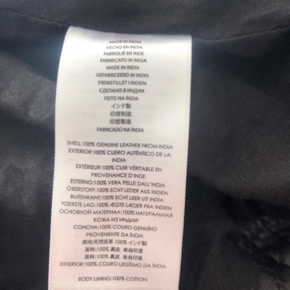 Michael Kors Leather Vest - Picture 3 of 6